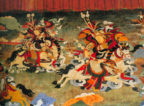 ༄༅། ། 《གླིང་གེ་སར་རྒྱལ་བོའི་སྒྲུང》གི་གཏམ་དཔེའི་ཁྱད་ཆོས་དང་མཚོན་སྟངས་སྐོར་གྱི་བསྣོན་དཔྱད།