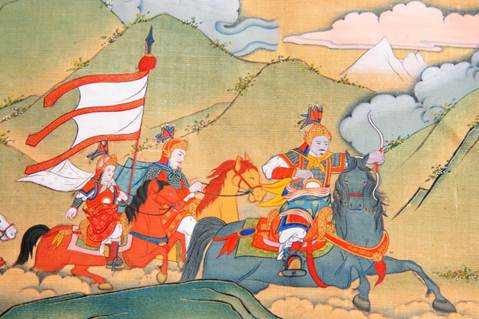 ༄༅།། གླིང་གེ་སར་རྒྱལ་པོའི་རྟོགས་བརྗོད་རི་མོ་མཐོང་བ་ཀུན་སྨོན།