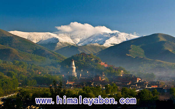 ༄༅། །རྒྱ་ནག་རི་བོ་རྩེ་ལྔའི་དཀར་ཆག