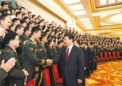 ཀྲུང་གོ་མི་དམངས་འཇར་འགོག་དམག་འཁྲུག་དང་འཛམ་གླིང་གི་ཧྥ་ཤི་སིར་རྒོལ་བའི་དམག་འཁྲུག་ལ་རྒྱལ་ཁ་ཐོབ་ནས་ལོ་འཁོར་70ལོན་པའི་དྲན་གསོ་བྱེད་སྒོའི་ཕྱོགས་བསྡོམས་ཚོགས་ཆེན་པེ་ཅིང་དུ་འཚོགས།