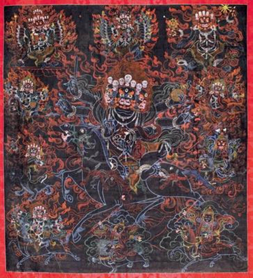 ༄༅། །སྲིད་པ་རྒྱུད་ཀྱི་བོན་ནམ་རྒྱུའི་བོན་ཐེག་པ་བཞིའི་རིག་གནས་ཅུང་ཟད་གླེང་བ་མེས་པོའི་རྒྱང་འབོད།