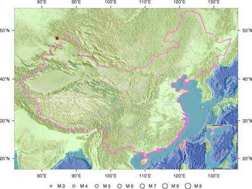 ཁེར་གྷི་སི་ཐན་གྱི་ལྷོ་རྒྱུད་དུ་ཚད་རིམ་6.3ཅན་གྱི་ས་འགུལ་བྱུང་བ།