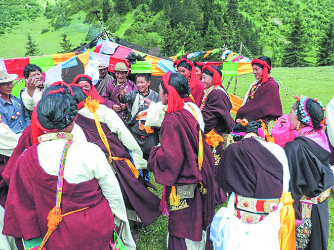 ༄༅།། དཔལ་ཡུལ་ས་ངན་གྱི་གཉེན་སྒྲིག་ལུགས་སྲོལ།