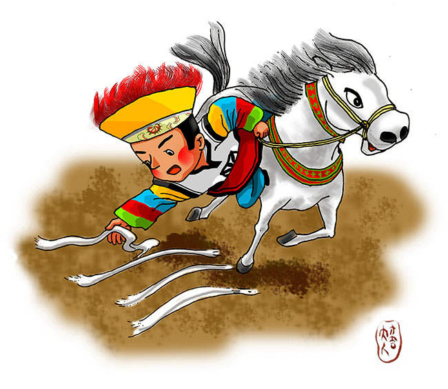  བོད་ལྗོངས་བྱང་ཐང་གི"རྟ་རྒྱུག་དུས་ཆེན"འགོ་ཚུགས་ཉེར་ཡོད་པ།