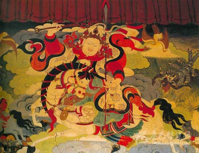 ༄༅།། ཇོ་རུའི་ཆིབས་རྟ་འདོ་ཆེན་རྐྱང་རྒོད་འཕེར་བའི་བཤད་པ།