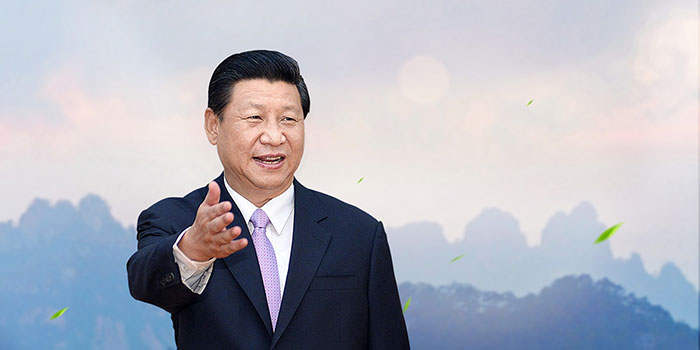 ལོ་ལྔའི་རིང་གི་ཞི་ཅིན་ཕིང་གི་གསུང་ཚིག་འགའ། 