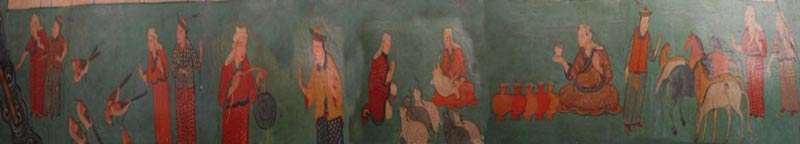 ༄༅།། གསར་དུ་བརྙེད་པའི་དཔེ་རྙིང་བཞད་ཀྱི་ལུང་བཤད་དང་བློན་པོ་མགར་གྱི་ཁྱིམ་རྒྱུད།