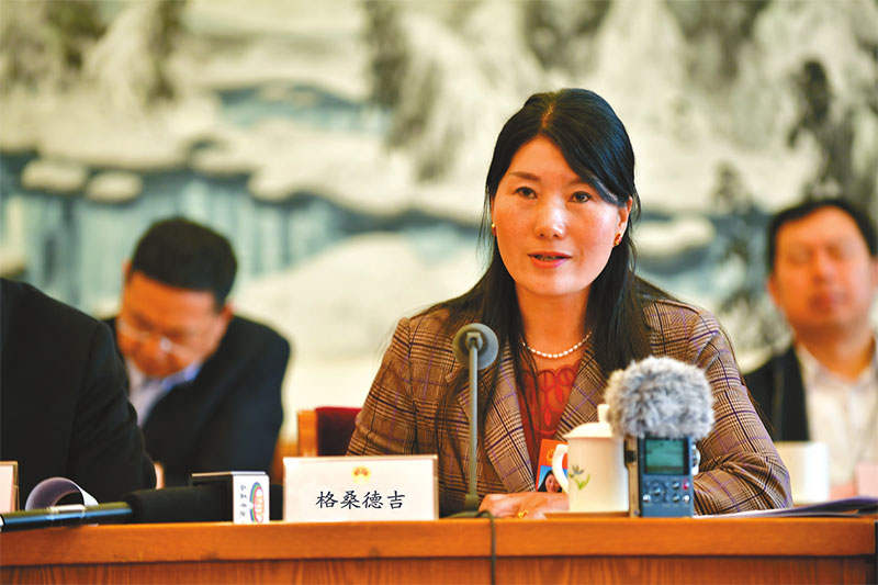 “སྐལ་བཟང་མེ་ཏོག་”“པད་མའི་གནས་མཆོག་”ལ་རབ་ཏུ་བཞད།