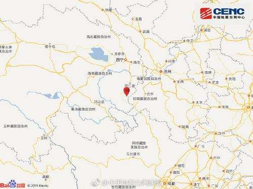 མཚོ་སྔོན་རྨ་ལྷོ་ཁུལ་རྩེ་ཁོག་རྫོང་དུ་ཚད་རིམ་4.3ཅན་གྱི་ས་ཡོམ་བྱུང་བ།