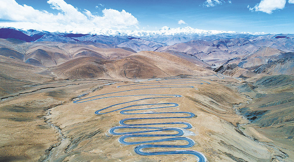 འཛམ་གླིང་ཡང་རྩེར་བསྲིངས་པའི་གཞུང་ལམ།