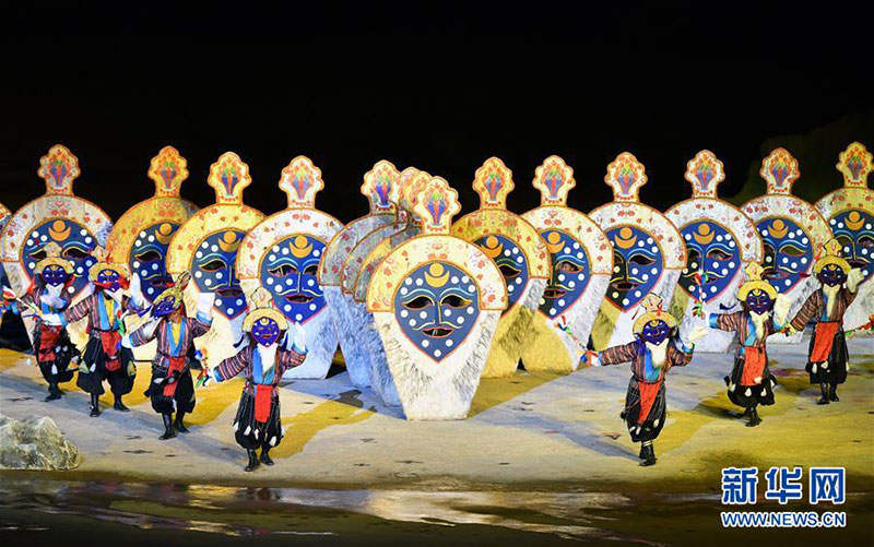 དངོས་ལྗོངས་ཟློས་གར་ཆེ་གྲས་《འུན་ཤིང་ཀོང་ཇོ》འཁྲབ་ཐེངས་སྟོང་ལས་བརྒལ་བ།