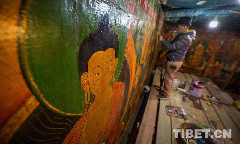 བཀྲ་ཤིས་ལྷུན་པོའི་ལྡེབས་རིས་ཉམས་གསོའི་ལས་དོན་སྤེལ་འགོ་ཚུགས་པ།
