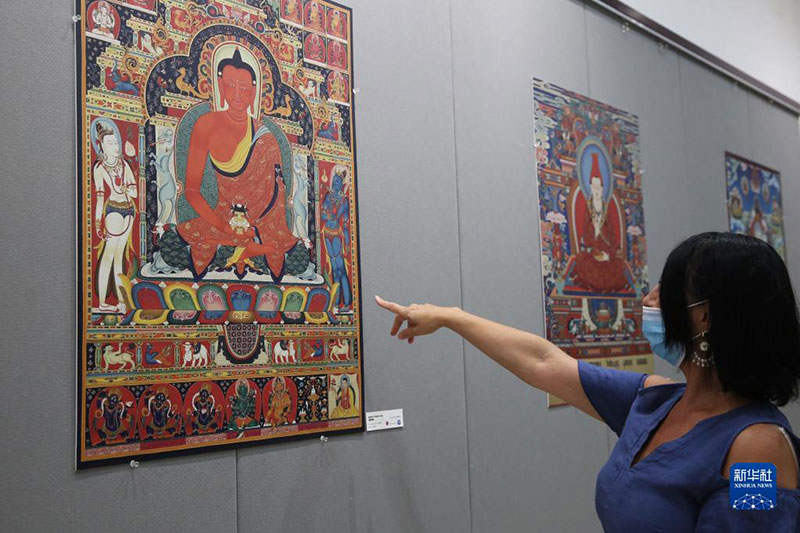 མར་ཐ་རུ་བོད་ཀྱི་ཐང་ག་སྒྱུ་རྩལ་འགྲན་སྟོན་སྤེལ། 
