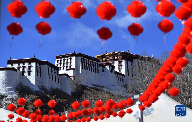 ལྷ་སའི་ལོ་གསར་གྱི་ཁྲོང་རར་འཁྲུག་པོ་ཡོད་པ། 