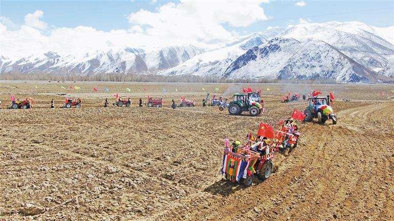 དཔྱིད་དུས་རེ་བའི་ས་བོན་བཏབ། སྟོན་དུས་བང་མཛོད་འབྲུ་ཡིས་ཁེངས།