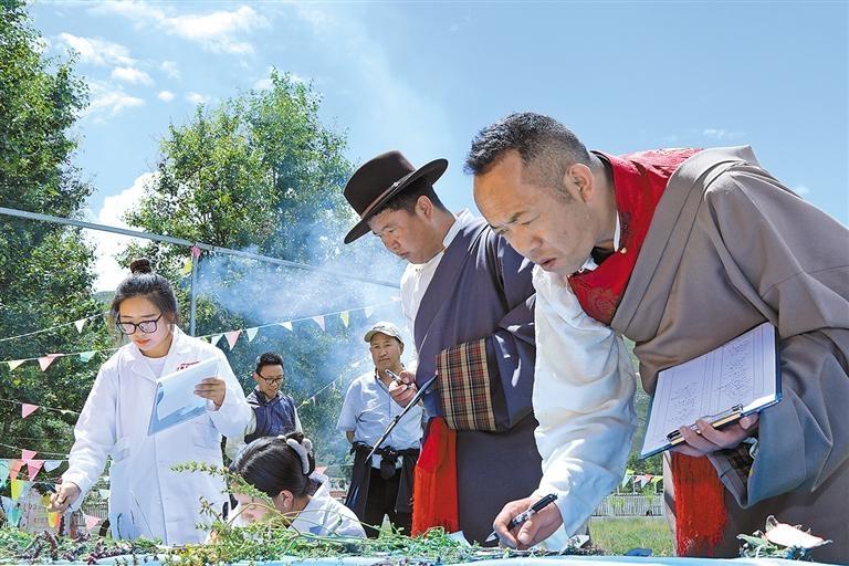 བོད་སྨན་གྱི་སྨན་ངོ་ངོས་འཛིན་གྱི་འགྲན་བསྡུར་ཆེན་པོ།