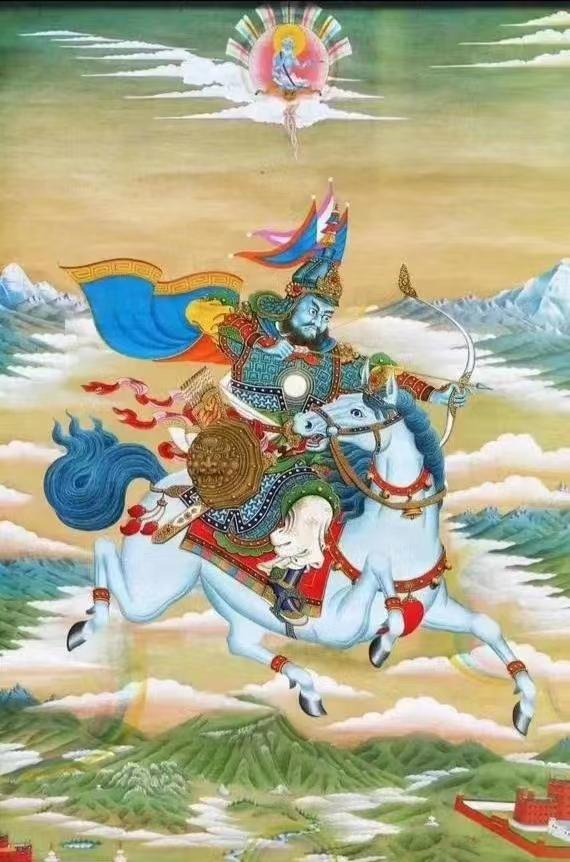 ༄༅།།སྲས་ལྷའུ་ལེགས་པས་བླངས་པའི་གླུ།